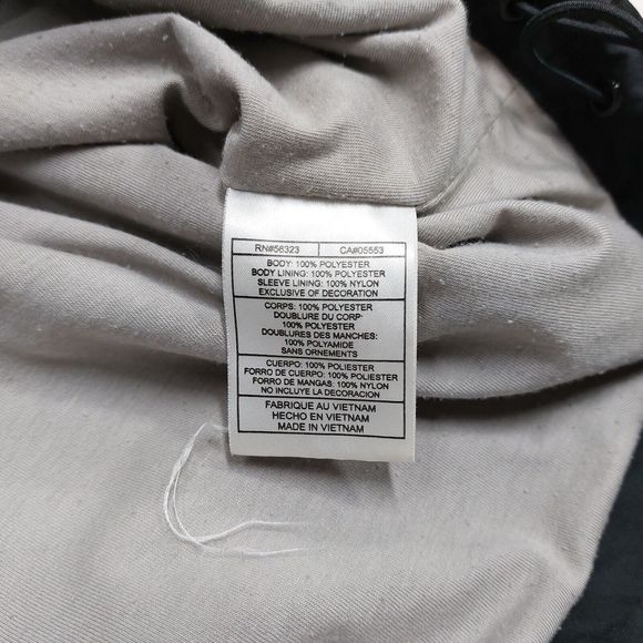 Vintage Y2K Nike Black Vented Lined Windbreaker Full-Zip Jacket Mens Size 2XL - Picture 7 of 8